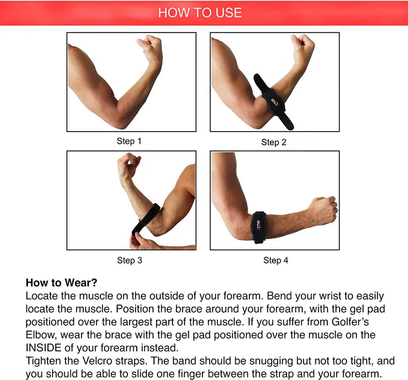 Xn8 Tennis Elbow Support