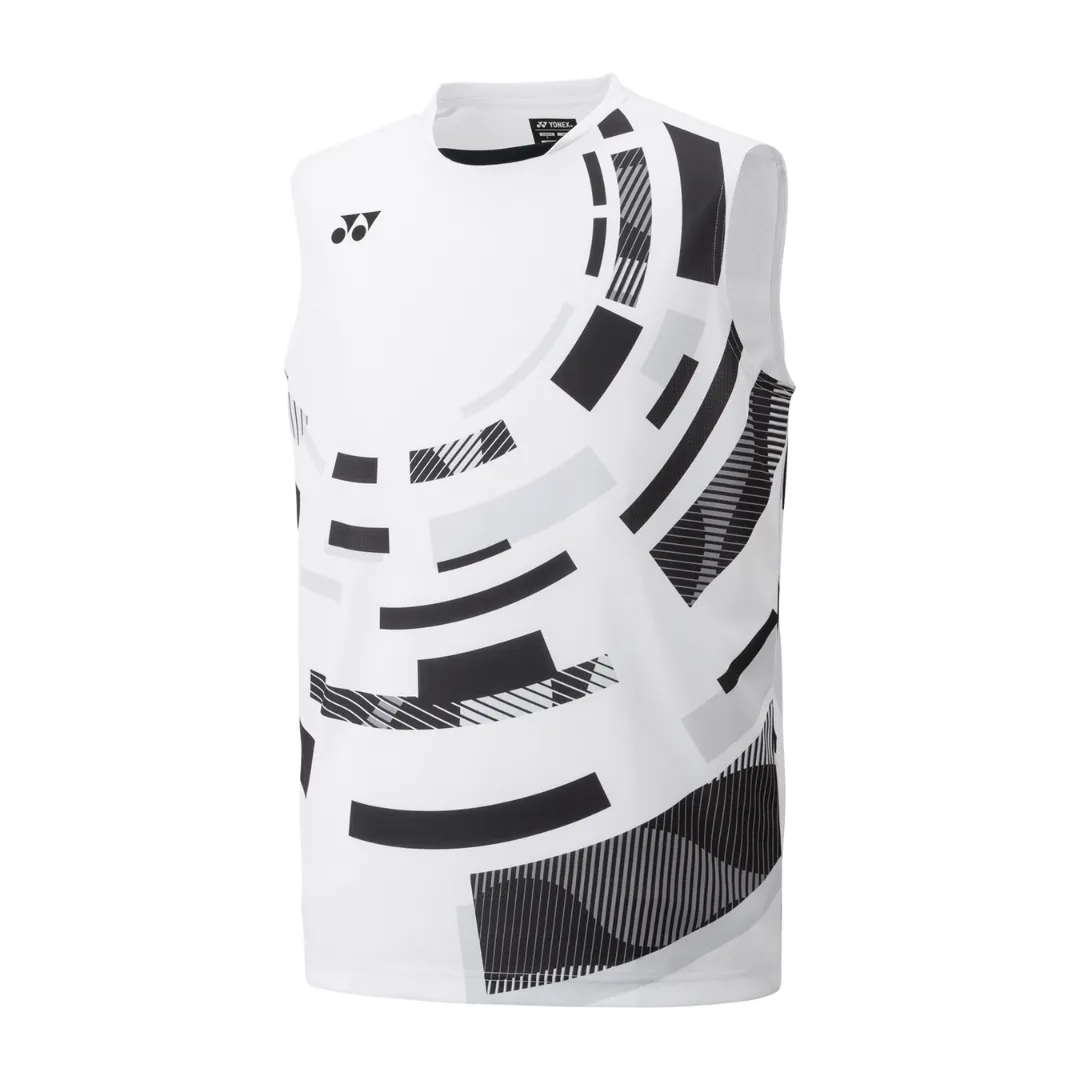 Yonex 10579 Men's Sleeveless Top [White]
