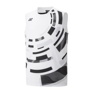 Yonex 10579 Men's Sleeveless Top [White]