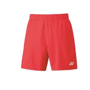 Yonex 15138 Men's Knit Shorts [Red]
