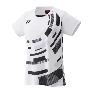 Yonex 20780 Women's Crew Neck Game Shirt [White]
