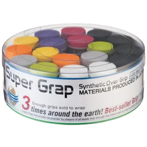 Yonex AC102-36EX Super Graps Badminton Overgrip -  36 Pack - Multi Color
