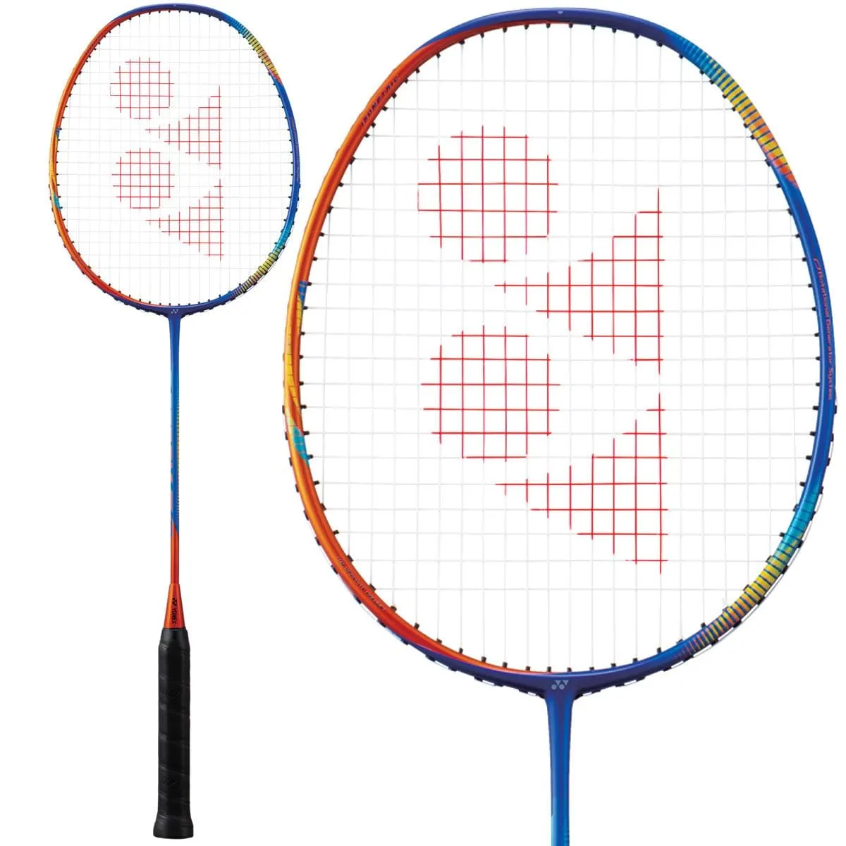 Yonex Astrox Flash Boost FB Badminton Racket - Navy Blue Orange