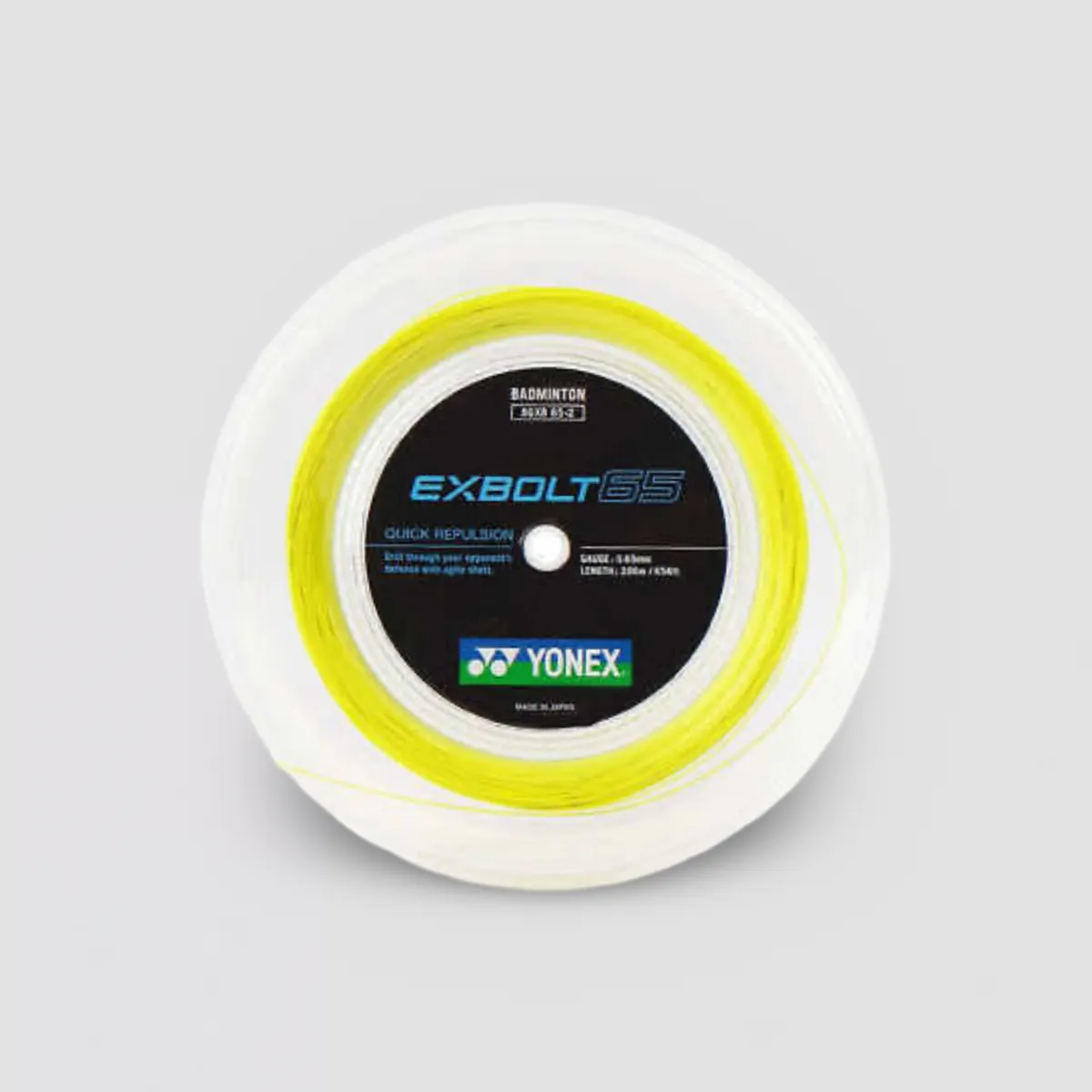 YONEX Exbolt 65 Badminton String (200m Coil)