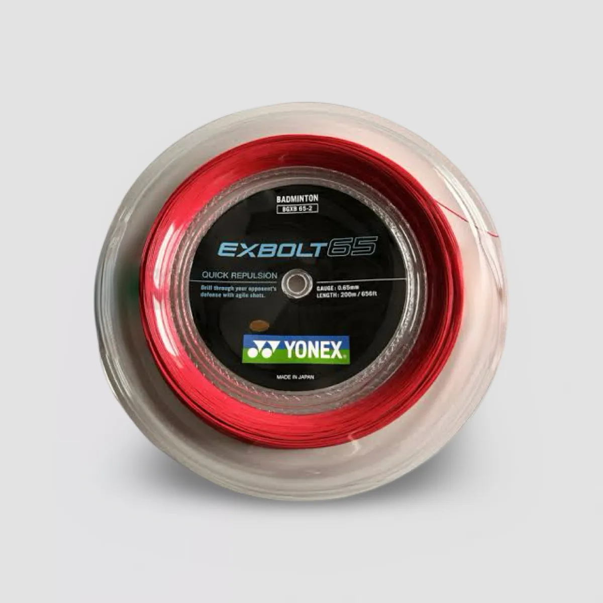 YONEX Exbolt 65 Badminton String (200m Coil)