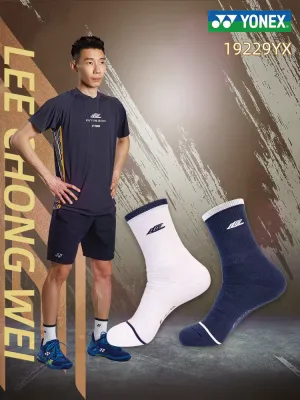 YONEX LCW Socks 19229YX Made in Japan Navy