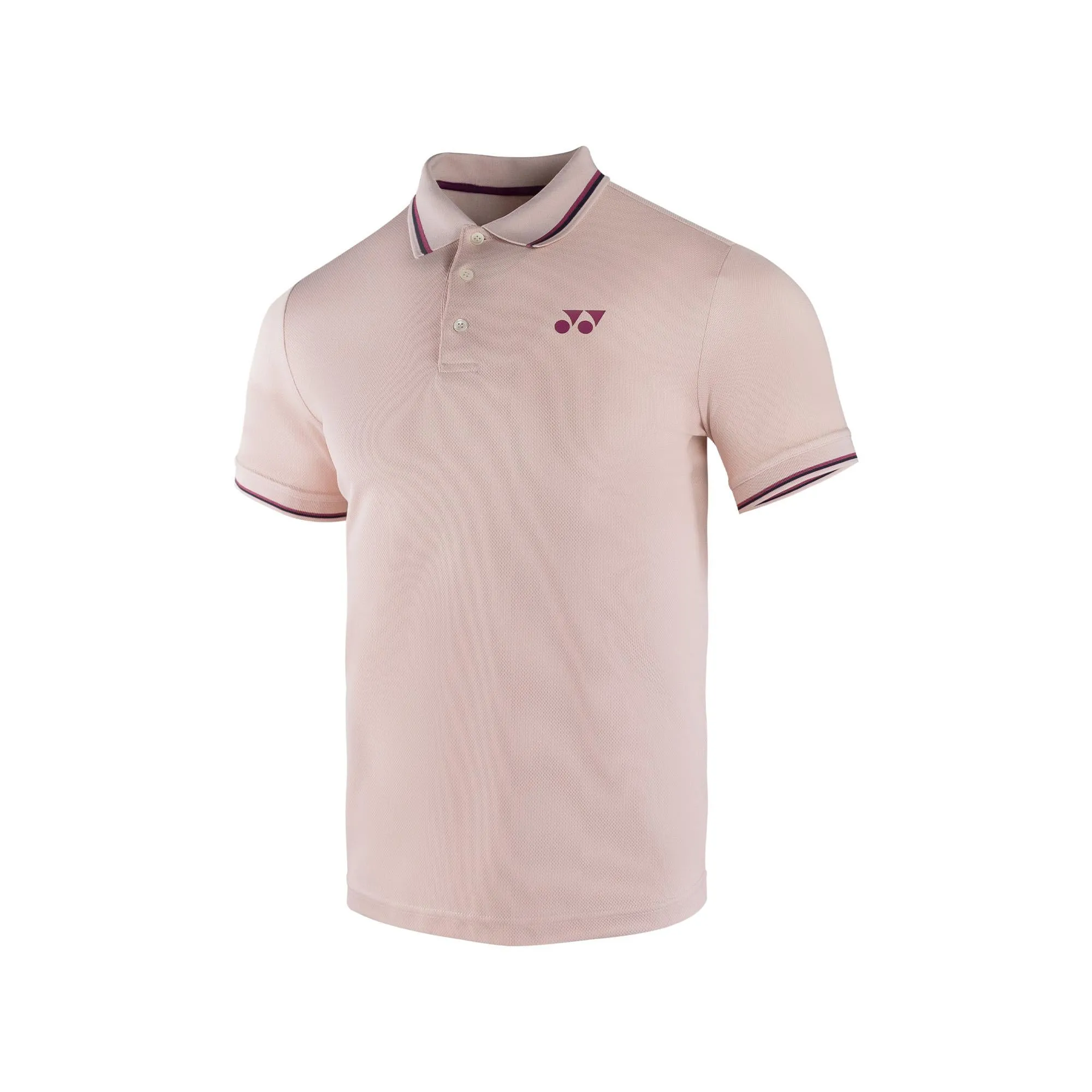 Yonex Men's Polo T-Shirt (Rose Smoke)