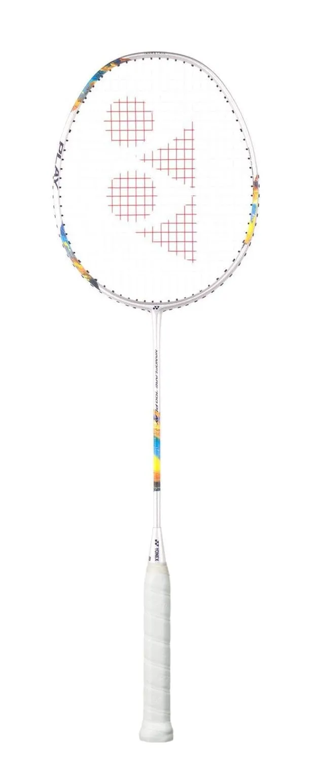 Yonex Nanoflare 700 Play 4U Badminton Racket - Silver / Sky Blue