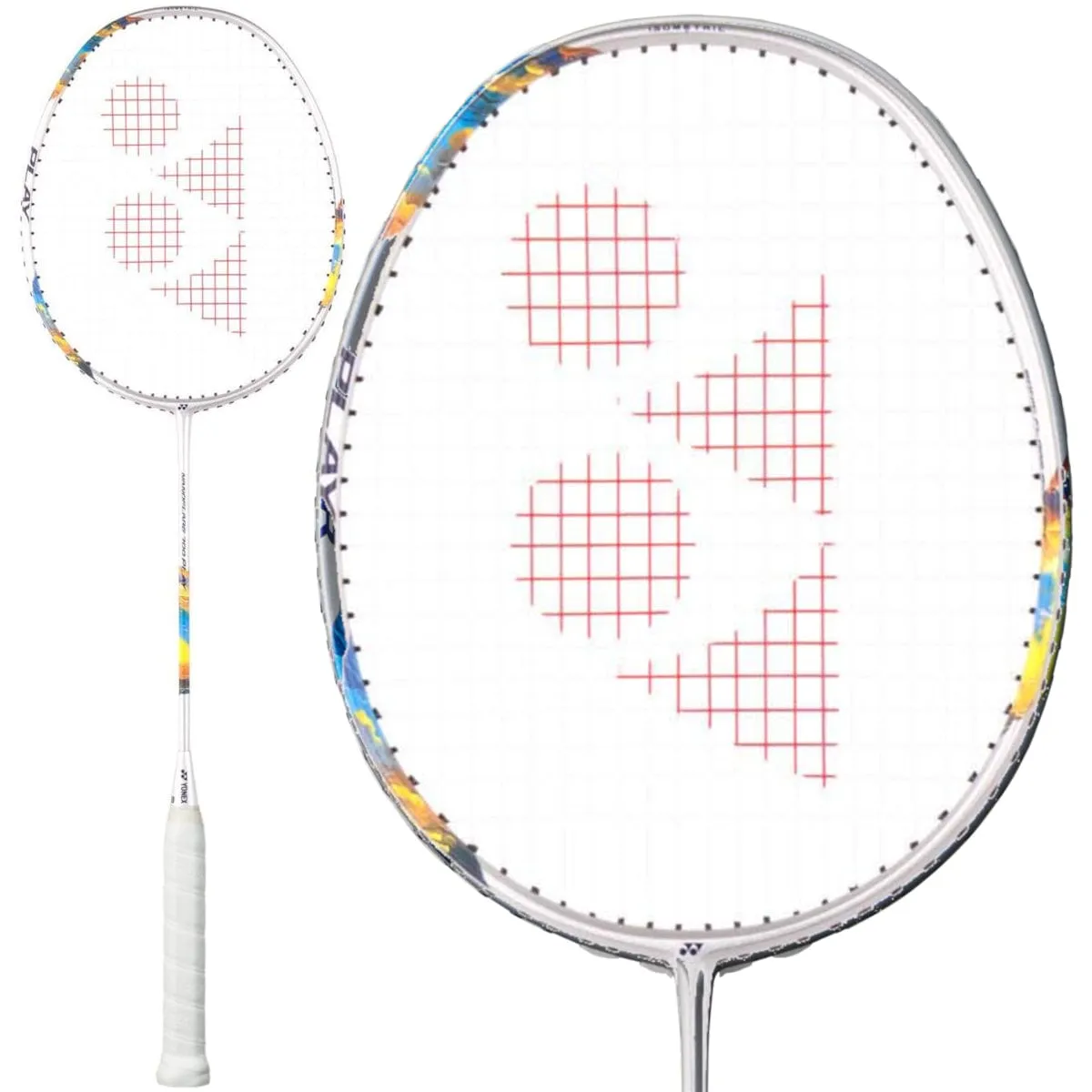 Yonex Nanoflare 700 Play 4U Badminton Racket - Silver / Sky Blue